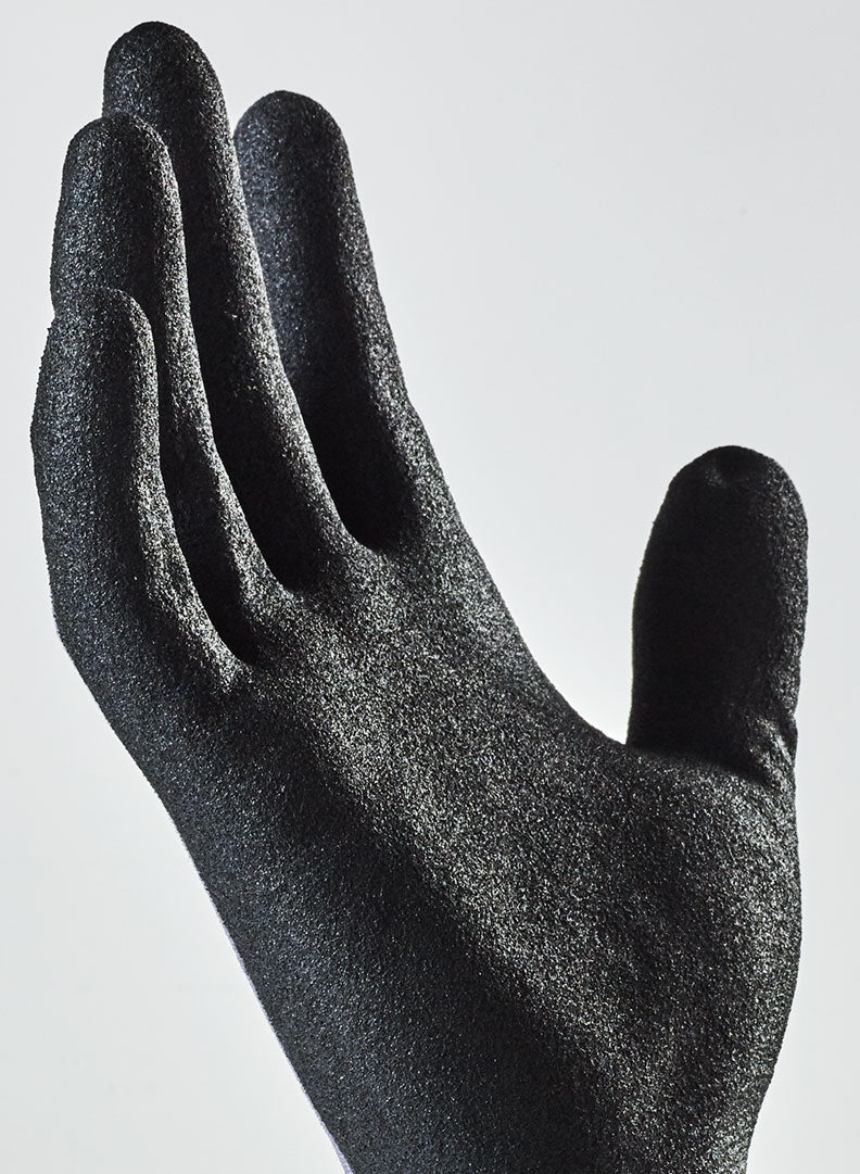 Syntetisk handske med sandet greb