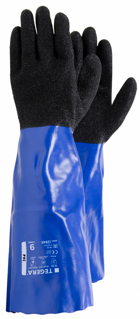 Kemikalie- og Varmebeskyttende handske, 45 cm